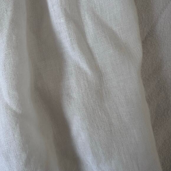 Marc New York Women’s Blouse White V-Neck Flutter Sleeve Top Size X Large Causal - Picture 4 of 4